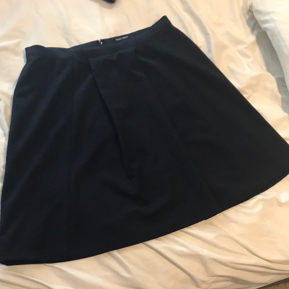 Navy blue dress skirt